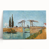 Impressionism Wall Art - Langlois Bridge at Arles by Van Gogh Print