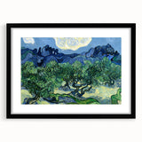 Impressionist Landscape Wall Art - Olive Trees by Van Gogh Print