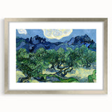 Impressionist Landscape Wall Art - Olive Trees by Van Gogh Print