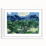Impressionist Landscape Wall Art - Olive Trees by Van Gogh Print