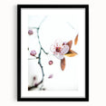 Extra large abstract art print featuring textured, colorful swirls on canvas, ideal for living room decor.