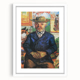 Impressionism Wall Art - Portrait of Père Tanguy by Vincent van Gogh