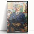 Impressionism Wall Art - Portrait of Père Tanguy by Vincent van Gogh