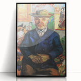 Impressionism Wall Art - Portrait of Père Tanguy by Vincent van Gogh