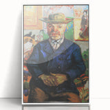 Impressionism Wall Art - Portrait of Père Tanguy by Vincent van Gogh