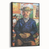 Impressionism Wall Art - Portrait of Père Tanguy by Vincent van Gogh
