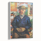 Impressionism Wall Art - Portrait of Père Tanguy by Vincent van Gogh