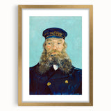Impressionism Wall Art - Portrait of Postman Roulin by Vincent van Gogh