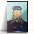 Impressionism Wall Art - Portrait of Postman Roulin by Vincent van Gogh
