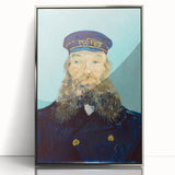 Impressionism Wall Art - Portrait of Postman Roulin by Vincent van Gogh
