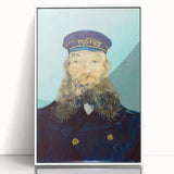 Impressionism Wall Art - Portrait of Postman Roulin by Vincent van Gogh