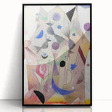 Abstract Modern Art Print - Persian Nightingales by Paul Klee - Modern Wall Art