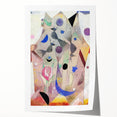 Abstract Modern Art Print - Persian Nightingales by Paul Klee - Modern Wall Art