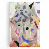 Abstract Modern Art Print - Persian Nightingales by Paul Klee - Modern Wall Art