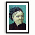 Impressionism Wall Art - Portrait of the Artist's Mother by van Gogh