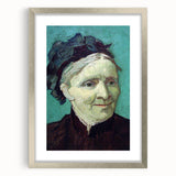 Impressionism Wall Art - Portrait of the Artist's Mother by van Gogh