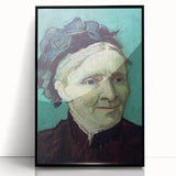 Impressionism Wall Art - Portrait of the Artist's Mother by van Gogh