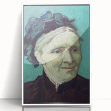 Impressionism Wall Art - Portrait of the Artist's Mother by van Gogh
