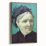 Impressionism Wall Art - Portrait of the Artist's Mother by van Gogh