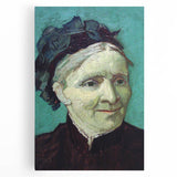 Impressionism Wall Art - Portrait of the Artist's Mother by van Gogh