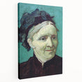 Impressionism Wall Art - Portrait of the Artist's Mother by van Gogh