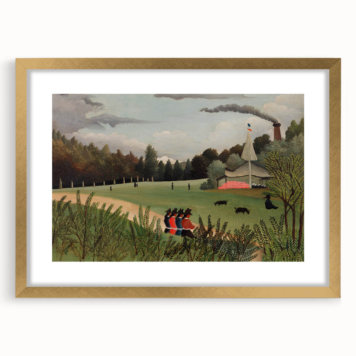 Modern Wall Art – Serene Landscape with Unique Contemporary Design