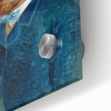 Impressionism Wall Art - Portrait of Theo van Gogh by Vincent van Gogh