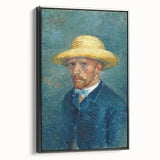 Impressionism Wall Art - Portrait of Theo van Gogh by Vincent van Gogh