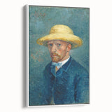 Impressionism Wall Art - Portrait of Theo van Gogh by Vincent van Gogh