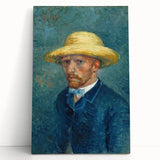 Impressionism Wall Art - Portrait of Theo van Gogh by Vincent van Gogh