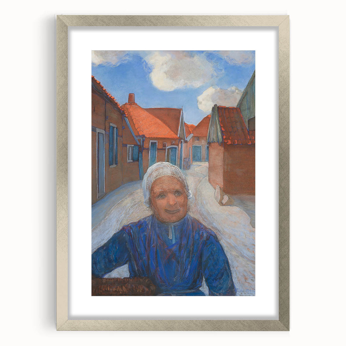 Modern Wall Art: Piet Mondrian’s Lappenbrink – Contemporary Village Scene