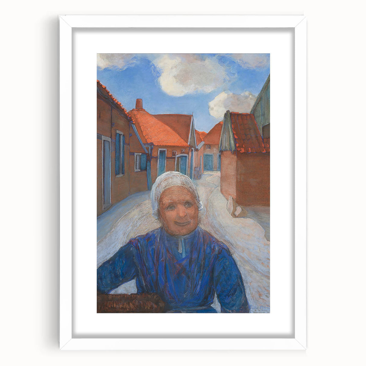 Modern Wall Art: Piet Mondrian’s Lappenbrink – Contemporary Village Scene