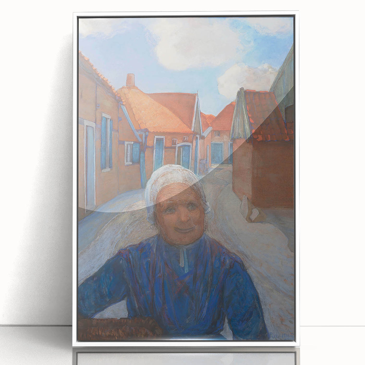 Modern Wall Art: Piet Mondrian’s Lappenbrink – Contemporary Village Scene
