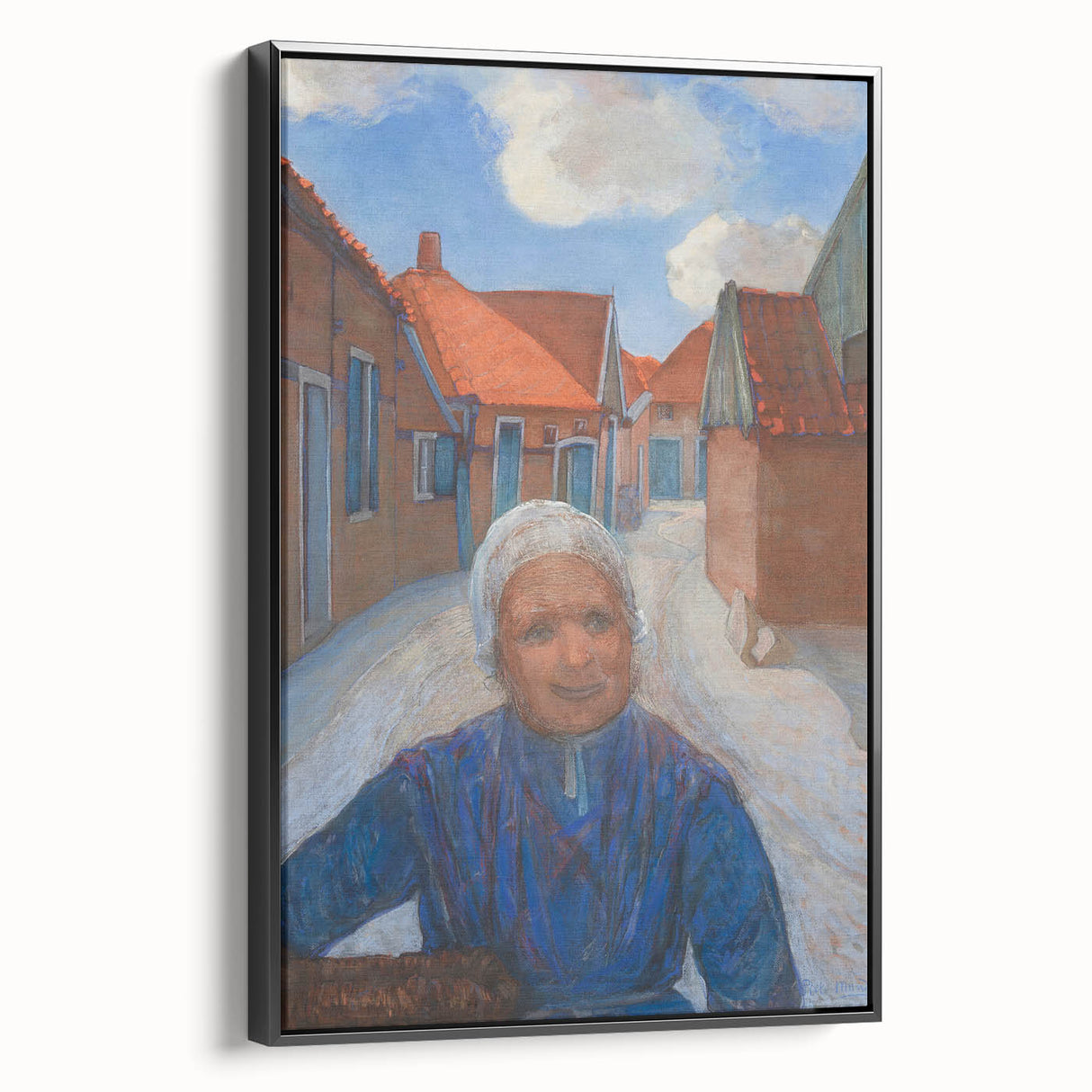 Modern Wall Art: Piet Mondrian’s Lappenbrink – Contemporary Village Scene