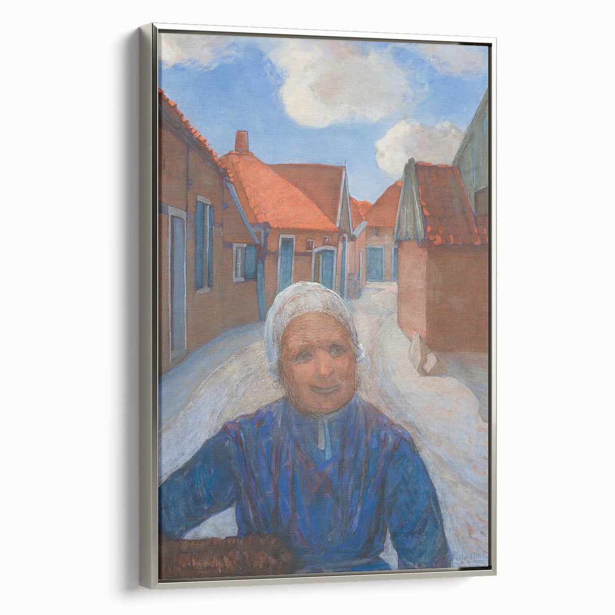 Modern Wall Art: Piet Mondrian’s Lappenbrink – Contemporary Village Scene