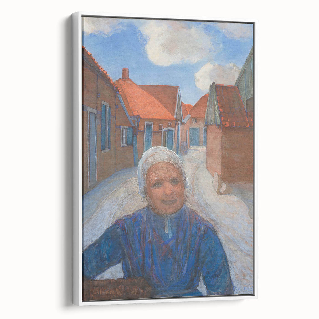 Modern Wall Art: Piet Mondrian’s Lappenbrink – Contemporary Village Scene