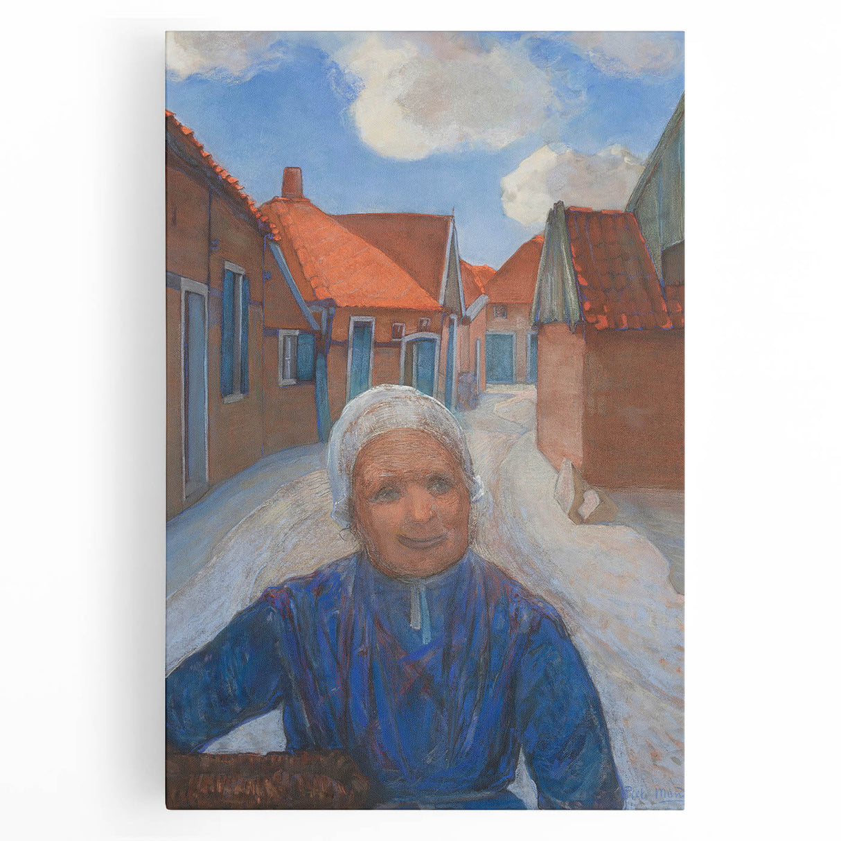 Modern Wall Art: Piet Mondrian’s Lappenbrink – Contemporary Village Scene