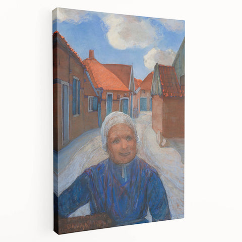 Modern Wall Art: Piet Mondrian’s Lappenbrink – Contemporary Village Scene