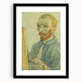 Impressionism Wall Art - Self-Portrait by Vincent van Gogh