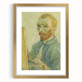 Impressionism Wall Art - Self-Portrait by Vincent van Gogh