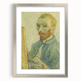 Impressionism Wall Art - Self-Portrait by Vincent van Gogh
