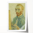 Impressionism Wall Art - Self-Portrait by Vincent van Gogh