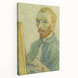 Impressionism Wall Art - Self-Portrait by Vincent van Gogh