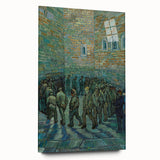 Impressionism Wall Art - Prisoners Exercising by Vincent van Gogh