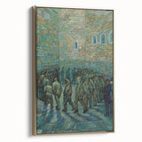 Impressionism Wall Art - Prisoners Exercising by Vincent van Gogh