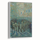 Impressionism Wall Art - Prisoners Exercising by Vincent van Gogh