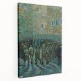 Impressionism Wall Art - Prisoners Exercising by Vincent van Gogh