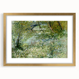 Impressionist Spring Landscape Wall Art - Riverbank by Van Gogh