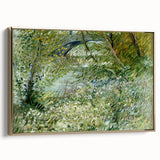 Impressionist Spring Landscape Wall Art - Riverbank by Van Gogh