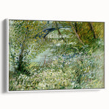 Impressionist Spring Landscape Wall Art - Riverbank by Van Gogh